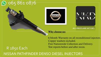 Pathfinder Nissan diesel injectors for sale 