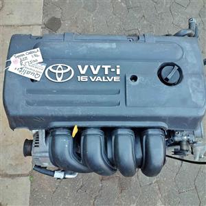 Toyota RunX 1.8L 1ZZ complete engine for sale