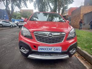 Opel Mokka TURBO 2015 Model 1.4 petrol, Automatic, Red Color, mileage  Leather i