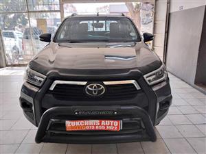 2022 TOYOTA HILUX 2.4 GD6 4X2 HIRAIDER DOUBLE CAB MANUAL DIESEL 81.000KM GREY COLOUR  LEATHER S