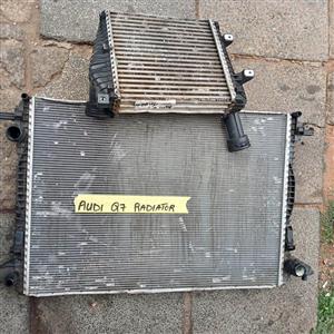 Audi Q7 radiator & inter cooler