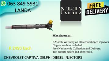 CHEVROLET CAPTIVA DIESEL INJECTORS FOR SALE IN PRETORIA NOORD GAUTENG 