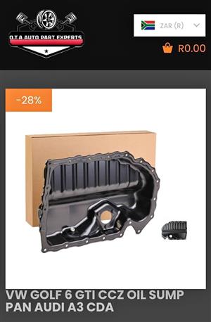 VW GOLF 6 GTi CCZ OIL SUMP PAN AUDI A3 CDA