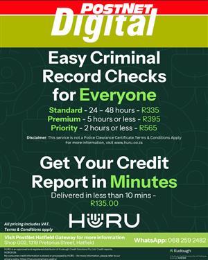 Criminal Record Checks 