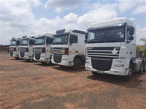 2015 Daf 460 double diff truck 6x4