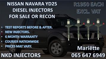 NISSAN NAVARA YD25 Copper washers included Diesel Injectors