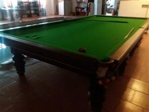 Union Billiards Full Size Snooker Table 