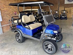 GOLF CART FOR SALE - CLUB CAR TEMPO - RAISED SUSPENSION - ESTATE CRUISER