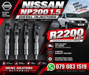 NISSAN NP200 1.5 INJECTORS FOR SALE WITH WARRANTY INCLUDED 