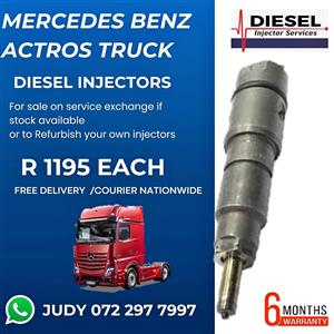 Mercedes Benz Actros Truck Diesel Injectors for sale
