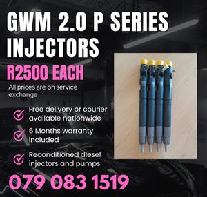 GWM 2.0 P SERIES INJECTORS FOR SALE WITH WARRANTY 