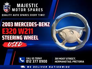 2003 Mercedes-Benz E320 W211 Steering Wheel for Sale – Used