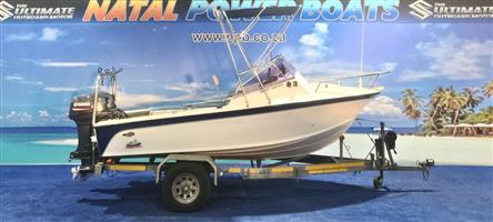ACE CRAFT 17 FT ON TRAILER 2 X 40 HP YAMAHA XWTL