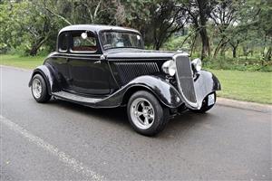 1934 Ford 5 Window Coupe Hotrod
