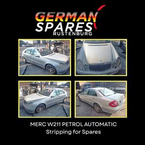 MERC W211 PETROL AUTOMATIC STRIPPING FOR SPARES