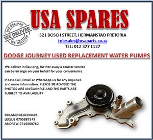DODGE JOURNEY USED REPLACEMENT WATER PUMPS