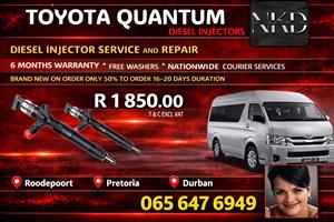 Toyota Quantum Diesel Injectors