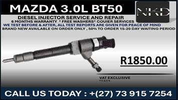 Mazda 3.0L BT50 Diesel Injectors 