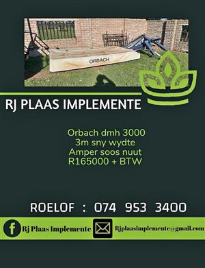 Orbach DMH 3000 Tol snyer