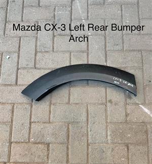 Mazda CX-3 Left Rear Back Bumper Arch