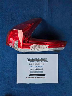 Passenger Side Left Tail Light for Honda CR-V 2019 Onward 