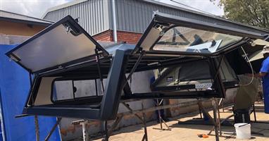 New shape Toyota Hilux D/Cab canopy for sale.
