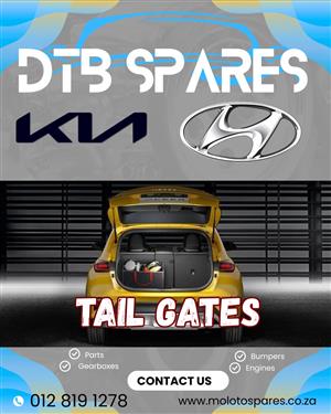 Tail gates for Hyundai and Kia