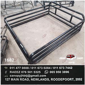 (1682) Toyota Hilux 05-15 Extra Cab Cattle Rail 