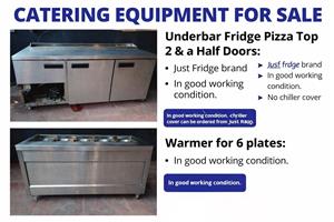 Underbarfridge pizza top & Electric Warmer 
