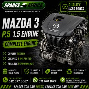 MAZDA 3 P5 1.5 ENGINE – HEAD, BLOCK & SUMP