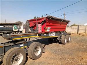 LEADER Side-Tipper Links Trailer 25m³ 2021