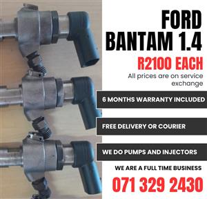 FORD BANTAM 1.4 INJECTORS FOR SALE WITH WARRANTY 