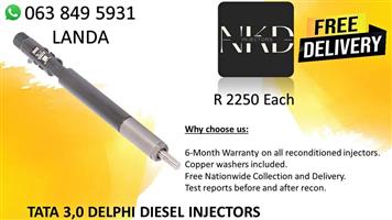 TATA 3.0 FUEL INJECTORS