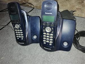 Phone - Cordless - Panasonic - Blue