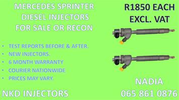 DIESEL INJECTORS FOR SALE FOR MERCEDES SPRINTER - HIGH-QUALITY