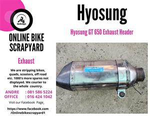 Hyosung exhaust tail piece