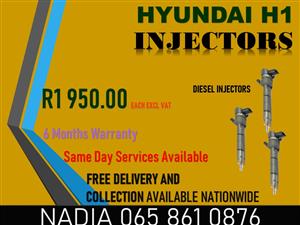 FULLY TESTED HYUNDAI H1 DIESEL INJECTORS AVAILABLE