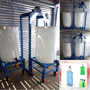 Start your own detergent business today!   200L industrial mixing machine with r