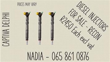 CHEVROLET CAPTIVA BEST QUALITY RECONDITIONED DIESEL INJECTORS FOR SALE