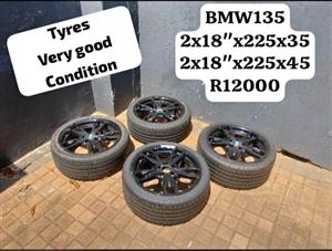 BMW 135 second hand Tyres & Mags for Sale in Lenasia