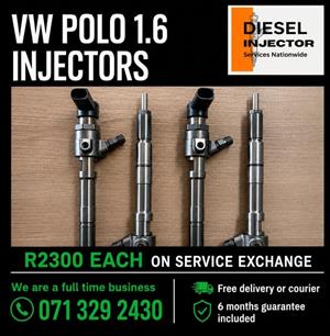 VW POLO 1.6 INJECTORS FOR SALE WITH WARRANTY INCLUDED 