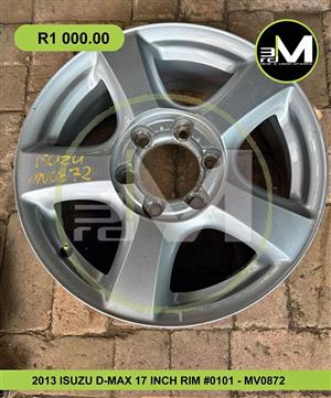 2013 ISUZU D-MAX 17 INCH RIM 0101 - MV0872