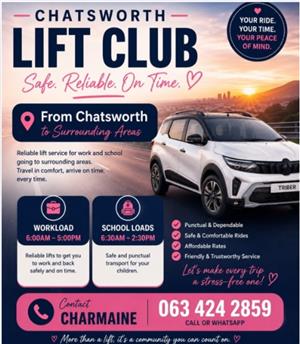 Transport from Chatsworth to surrounding areas