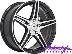 14″ A-Line Oslo 4/100 & 4/108 Alloy Wheels