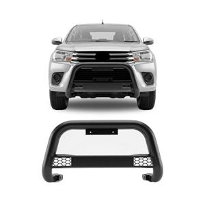 GripForge Black Nudge Bar Suitable for Toyota Hilux 2016