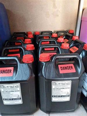 Toilet acid digester chemical 