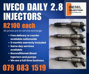 IVECO DAILY 2.8 INJECTORS FOR SALE WITH WARRANTY 