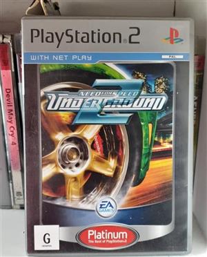 PS2 Need For Speed Underground 2 Game