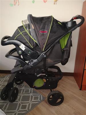 small tandem stroller