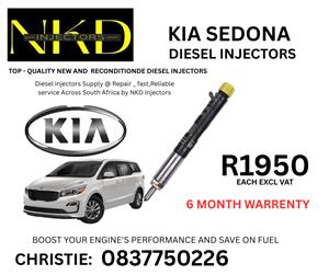 KIA SEDONA 2.8 DIESEL INJECTORS FOR SALE